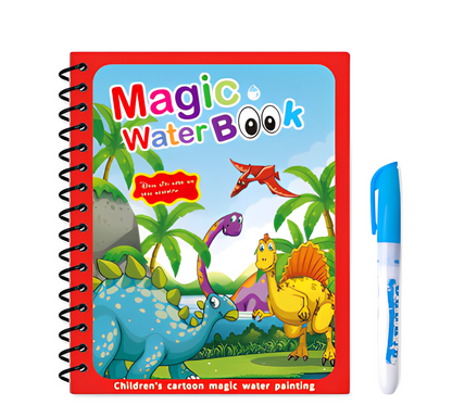 Montessori Water Drawing & Coloring Book