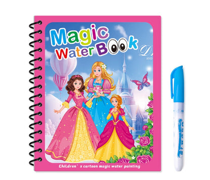 Montessori Water Drawing & Coloring Book